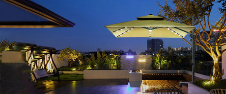 Pourquoi le parasol déporté Patioslife surpasse la concurrence