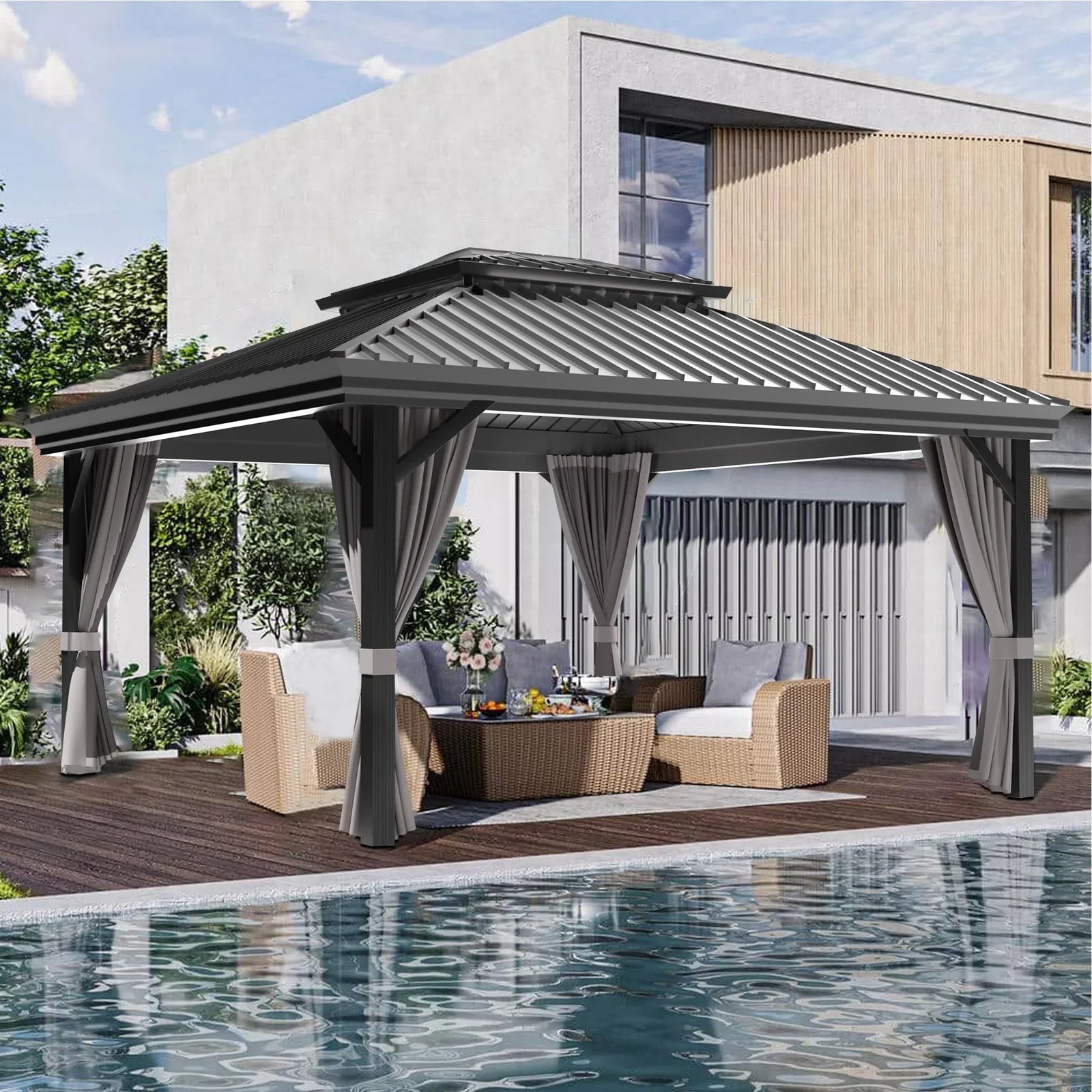 L’attrait intemporel d’une tonnelle moderne : apporter style et confort à l’extérieur