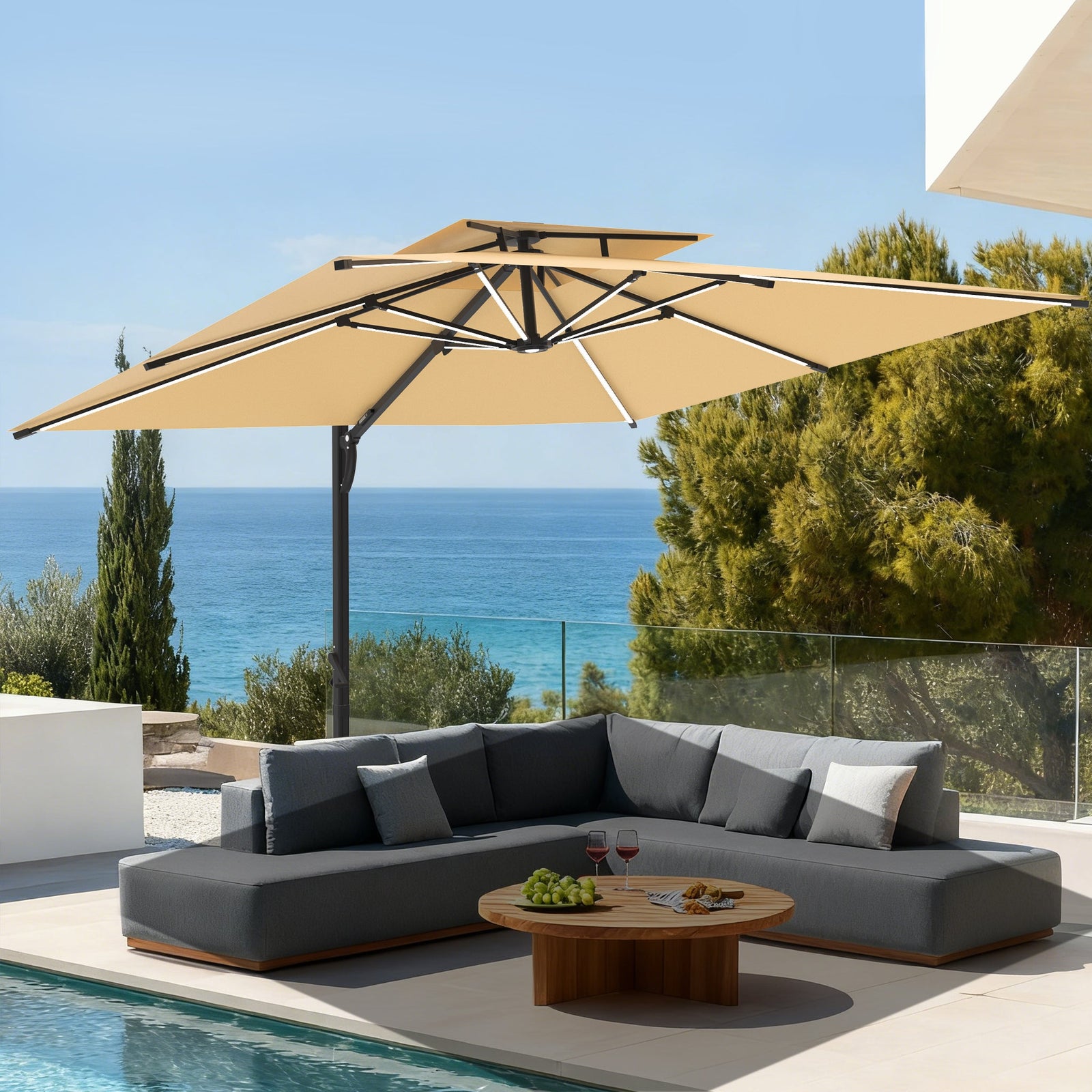 Du sol au ciel : 5 essentiels pour créer votre espace d’ombrage extérieur idéal