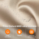 Patioslife Aegis – Housse pour Parasol Déporté de 2,7–4 m – Oxford 600D, Imperméable & Anti-UV